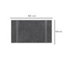Mijölnir Toalla de manos Chicago Hand Anthracite 100% Algodón 450 gr/m² 50x90 cm Suave y Absorbente
